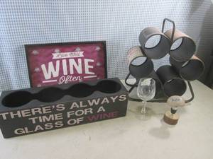 (F-0) Wine Rack and Other Wine Rela...