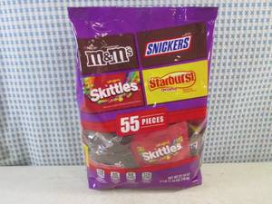 (B-3) 55pc Bag of Assorted Candy Pa...