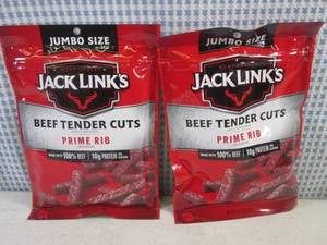 (B-2) 2 Family Size Bags Jack Links...