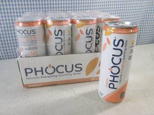 (C-1) 12-Pack Phocus Peach Sparklin...