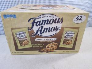 (C-2) Case 42 Pouches Famous Amos C...