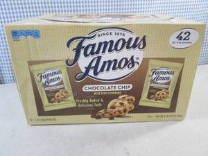 (C-2) Case 42 Pouches Famous Amos C...
