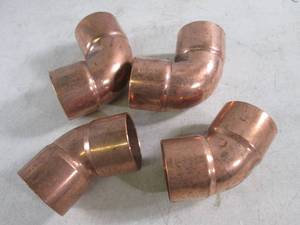 (BSB) 4 Nibco Copper 2 18 Elbows...