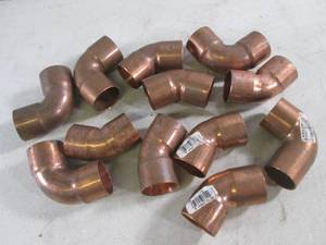 (BSB) 12 Nibco Copper 1 14 Elbows...