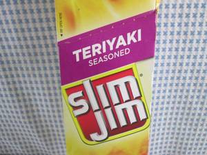 (B-3) Box of 24 Slim Jim Teriyaki S...