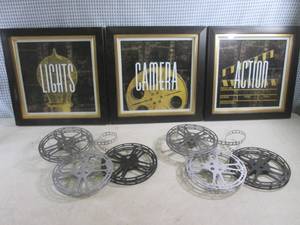 (G-1) Home Theater Decor Framed are...