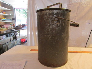 lot 13 image: Vintage Milk Can