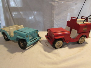lot 44 image: Vintage Tonka Jeeps