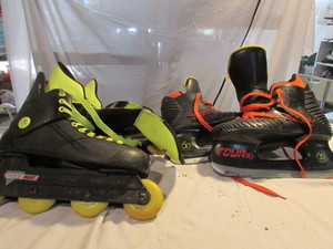 lot 66 image: Roller Blades - Hockey Skates