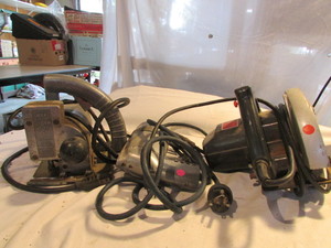 lot 76 image: Corded Hand Tools