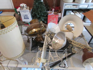lot 96 image: Vintage Hanging Lights