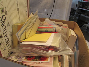 lot 125 image: Box of Various Cards
