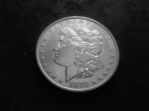 1878 Morgan Silver Dollar 3rd Reverse