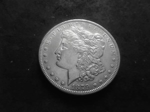 1879 O Morgan Silver Dollar