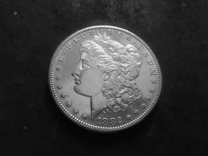 1882 S Morgan Silver Dollar