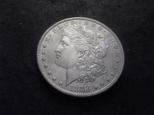 1883 O Morgan Silver Dollar