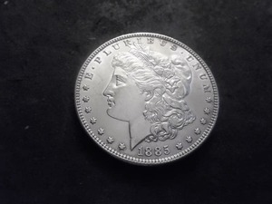 1885 Morgan Silver Dollar