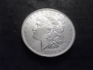 1885 O Morgan Silver Dollar