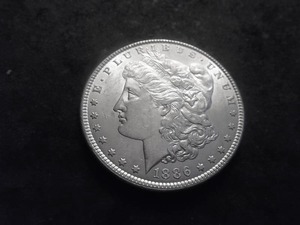 1886 Morgan Silver Dollar