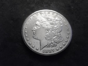 1887 S Morgan Silver Dollar
