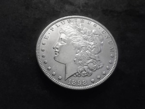 1898 Morgan Silver Dollar