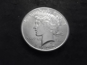 1925 Peace Silver Dollar