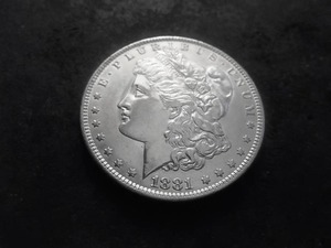 1881 O Morgan Silver Dollar