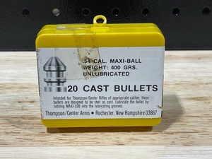 Thompson Arms .54 Cal Maxi-Ball Bullets
