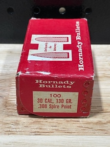 Hornady 30 Cal .308 Spire Point Bullets