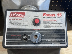 Coleman Propane Heater