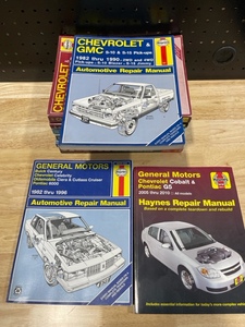 Haynes and Chilton Automotive Repair Manuals