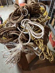 lot 12 image: Bin of Rope