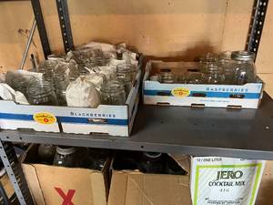 lot 14 image: Large Lot of Canning Jars