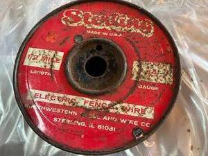 lot 30 image: 14 Gauge Electric Fence Wire