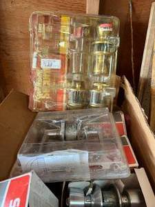 lot 34 image: Box of Door Handles