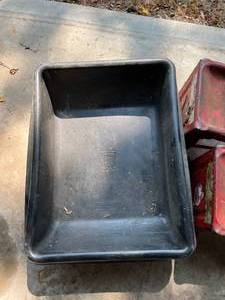 lot 61 image: Car Ramps & Work Bins