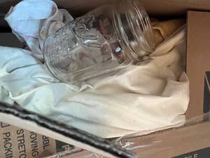 lot 82 image: Blue Canning Jars