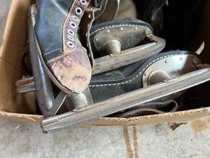 lot 84 image: Lot of Vintage Ice Skates