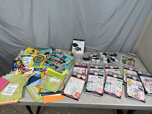 lot 57 image: New Birthday Cards, Greeting Cards, Scrapbook Supplies, and More.