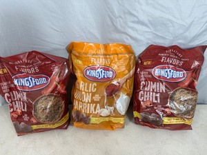 lot 84 image: 3 New Bags Kingsford Flavor Booster Charcoal