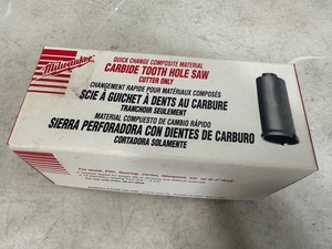 lot 99 image: New Milwaukee Carbide Tooth Hole Saw 2