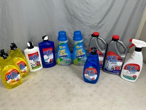 lot 111 image: New Snuggle Fabric Softener, Cleaning Chemicals