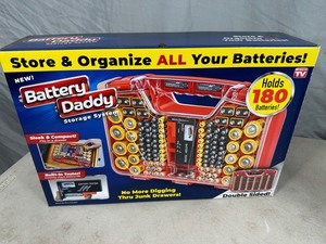 lot 117 image: New Battery Daddy Battery Storage with Tester