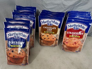 lot 123 image: 19 New Martha White Muffin Mixes