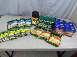 lot 124 image: Onion Soup, Parmesan Cheese, Knorr Mixes, and More