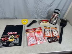 lot 136 image: New BBQ Grilling Accessories and More