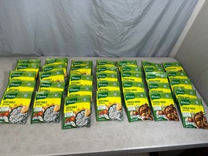 lot 142 image: 35 New Packets of Knorr Vegetable Recipe and French Onion Soup Mixes