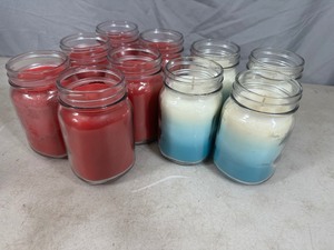 lot 16 image: 10 New Soy Blend Candles
