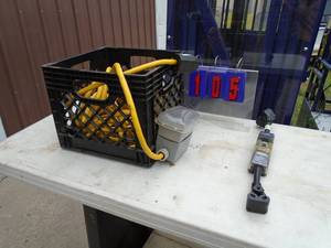 RV power cord with adapters. Approx 25 Lightly used. As shown.