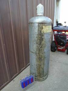 100 lb propane cylinder. As shown.
